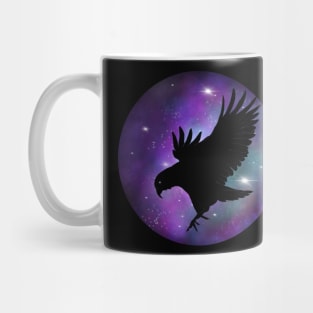 Galaxy kea silhouette Mug